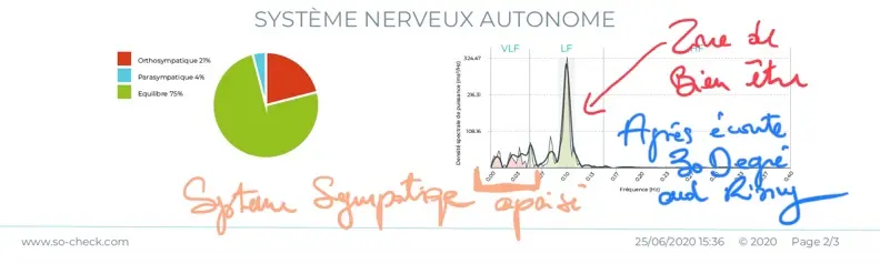 Heart coherence measurement with Bio Music One – visual 2